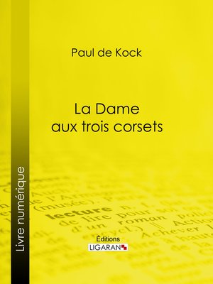 cover image of La Dame aux trois corsets